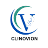 “Clinovion logo featuring a stylized DNA helix, representing pharmacology education, clinical case studies, and pharma industry insights for students and healthcare professionals